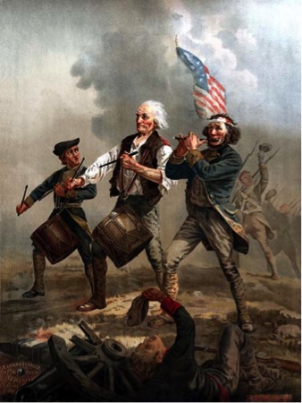 Painting: "The Spirit of '76" (aka Yankee Doodle Dandy) By Archibald MacNeal Willard, c1875